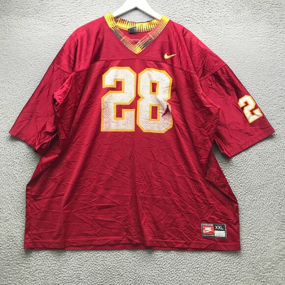 Vintage 90s Florida State University Seminoles #28 Warrick Dunn Nike Jersey XXL - Picture 1 of 9